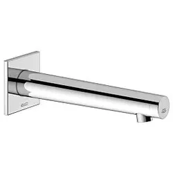 Keuco IXMO Elektronik-Waschtischarmatur 59517011142 verchromt, Unterputz, Netzbetrieb, Ausladung 225mm, eckige Rosette