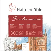 Hahnemühle Britannia Aquarellpapier 30 Blatt 300 g/m2 weiß