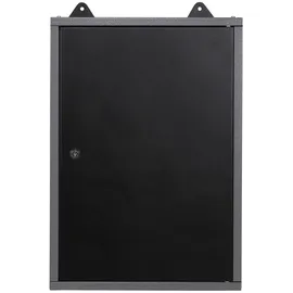 Ondis24 Hängeschrank Metall 42 cm schwarz abschließbar