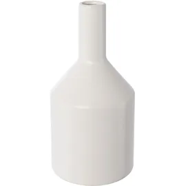 creativ home Dekovase CREATIV HOME "Vase", weiß, H:20cm Ø:10cm, Vasen, im formschönen Design