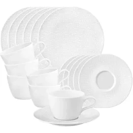 SELTMANN WEIDEN Life Fashion Kaffeeservice 18-tlg. weiß
