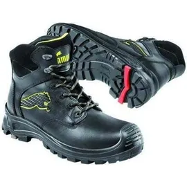 Puma Borneo Black Mid S3 CI HI HRO SRC Sicherheitschuhe Arbeitsschuhe Bauschuhe hoch Schwarz-Größe-43 EU 43