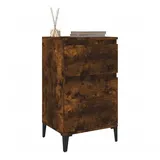 vidaXL Nachtschrank 2 Stk. 40 x 35 x 70 cm Braun