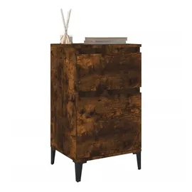 vidaXL Nachtschrank 2 Stk. 40 x 35 x 70 cm Braun