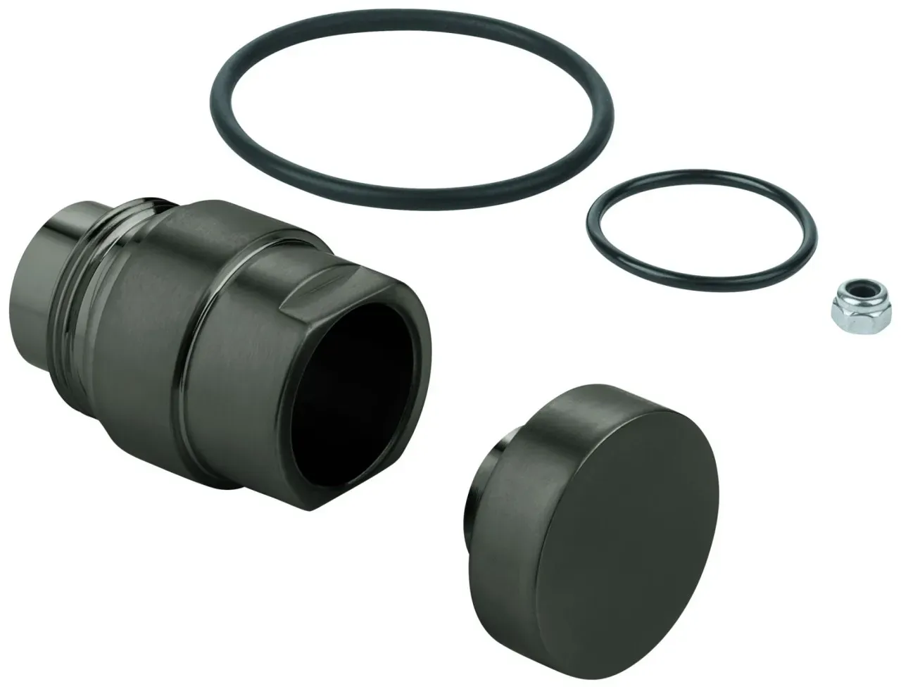 Grohe Umstellknopf 48411 hard graphite gebürstet, 48411AL0 48411AL0