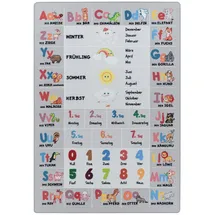 Ayyildiz Play Kinderteppich 80 x 120 cm Grau