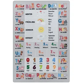 Ayyildiz Play Kinderteppich 80 x 120 cm Grau