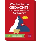 Groh Verlag Wer hätte das gedacht?! Das Unnützes-Wissen-Quiz Schweiz