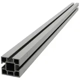 Home Deluxe WPC Sichtschutzzaun Callado 185 x 10 cm grau