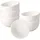 Villeroy & Boch NewMoon Kaffeetasse 0,18 l Weiß 6 St.