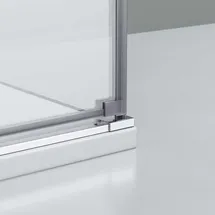 Bernstein Duschkabine Eckdusche 8mm Nano Echtglas Tür rechts