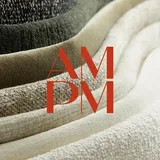 Am.pm Muster Sofa Giuliano Texturiert Viskose Leinen Bunt