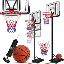 Kesser Basketballkorb Premium weiß 230 - 305 cm