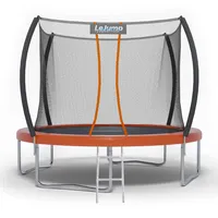 LeJump 305 cm Durchmesser Trampolin Sunrise Outdoor Trampolin für Fitness und den Garten mit Umlaufendem Sicherheitsnetz und Randabdeckung(Sunrise-10FT, 305cm)