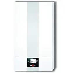 Wolf CGB 2K-24 Gasbrennwert-Kombitherme 8615012 24kW, mit Hocheffizienzpumpe, Heizen und Warmwasser