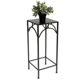 DanDiBo Ambiente Blumenhocker 70 x 28 x 70 cm Schwarz