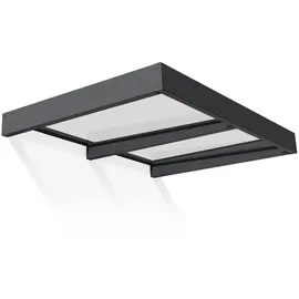 CANOPIA Sophia XL 2000 140 x 192 cm anthrazit/klar