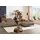 W.Schillig Eckcouch Leder 3-Sitzer Braun