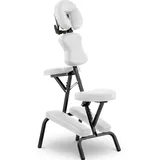 Physa Massagestuhl klappbar weiß Belastbarkeit 160 kg Massagestitz