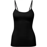 CALIDA Natural Comfort Spaghetti-Top Schwarz | Gr.: XS
