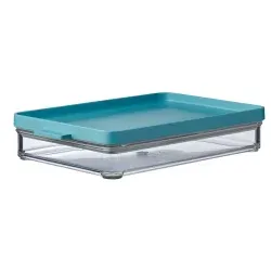 Mepal Aufschnittbox omnia, stapelbar 106415092400 , Farbe: grün, Nordic green