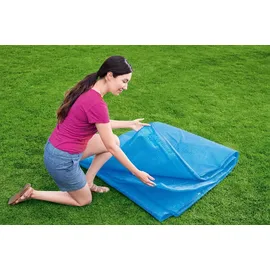 BESTWAY Solarabdeckplane blau Ø 462 cm