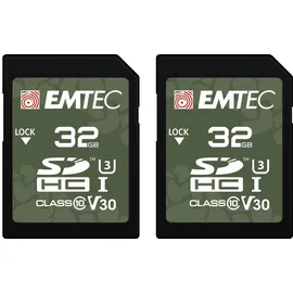 Emtec SD 32 GB UHS-I U3 V30 Outdoor, 2er Pack