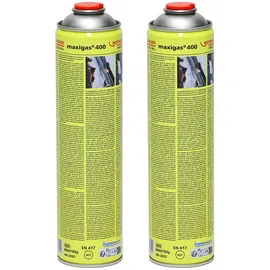 Rothenberger Industrial Maxigas 400 600 ml 2 Stück - 35570-2