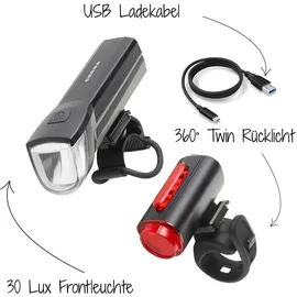 Fischer LED Beleuchtungsset Fahrradbeleuchtung