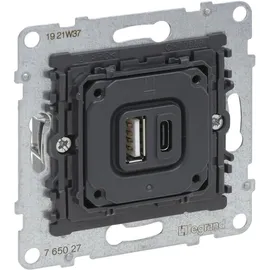 Legrand SEANO 2-fach USB-Ladesteckdose Weiß 1 St.