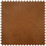 Heiro Microfaser Möbelstoff Uni Lederoptik Fresh Cognac