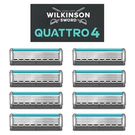 Wilkinson Rasierklingen Quattro Titanium Sensitive 8 St.