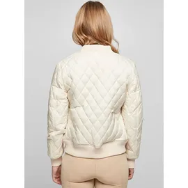 URBAN CLASSICS Diamond Quilt Nylon Steppjacke White Sand XS