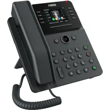 Fanvil V62W, IP-Telefon, Schwarz, Kabelgebundenes Mobilteil, SIP-Info, 12 Zeilen
