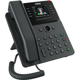Fanvil V62W, IP-Telefon, Schwarz, Kabelgebundenes Mobilteil, SIP-Info, 12 Zeilen