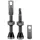 Chris King Peaty's Tubeless Ventil Set 80 mm grau