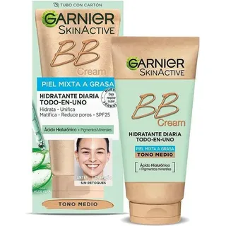 Garnier Skinactive Bb Cream piel mixta a grasa Spf25 50ml