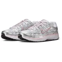 Nike P-6000 Damen White/Metallic Silver/Elemental Pink 44,5