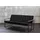 KAWOLA Polsterbank Arly Schwarz 173 x 80 x 77 cm