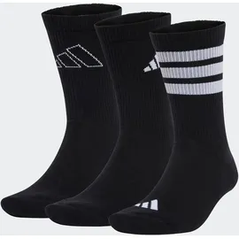 adidas Funktionssocken 3er Pack Schwarz/Weiß 40-42