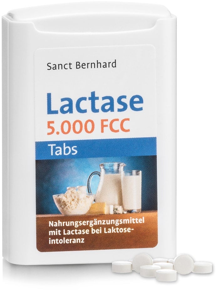 Lactase-Tabs 5.000 FCC-Einheiten - 7 g