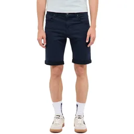 Mustang Slim-fit-Jeans Herren Style Chicago Shorts Z blau|schwarz 33
