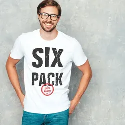 T-Shirt "SIX PACK - IM SPECKMANTEL"