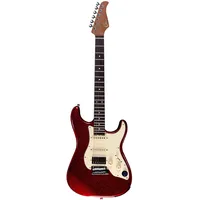 Mooer GTRS Guitars Standard 800 Intelligent Guitar (S800) - Metal Red