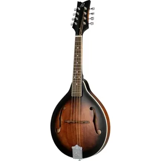 Ortega Guitars A-Style Mandoline Linkshänder – Akustisch, F-Holes – Americana Series – Fichte/Ahorn, Braun (RMA30-WB-L)