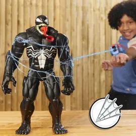 Hasbro Spider-Man Real Webs Super Web-Blaster 2-in-1 Blaster, Rot/Blau
