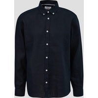 S.Oliver Leinenhemd, mit Button-down-Kragen s.Oliver navy XL