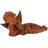 aubaho Gartenskulptur Engel liegend Eisen Garten rost Eisenfigur Skulptur Antik-Stil