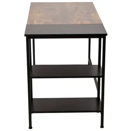 CLP Schreibtisch Ocala schwarz/braun