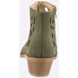 Heine Kurzstiefelette in khaki, | Gr.: 40